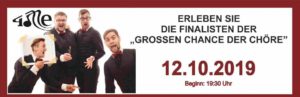 4 Me – Große Chance der Chöre – 12. Oktober 2019
