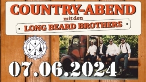 Country-Abend am 07.06.2024 mit den Long Beard Brothers