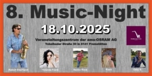 8. Music Night am 18.10.2025