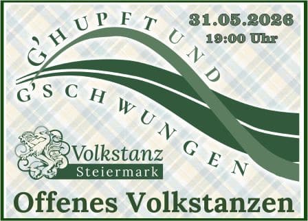 Offenes Volkstanzen in Premstätten! 31.05.2026